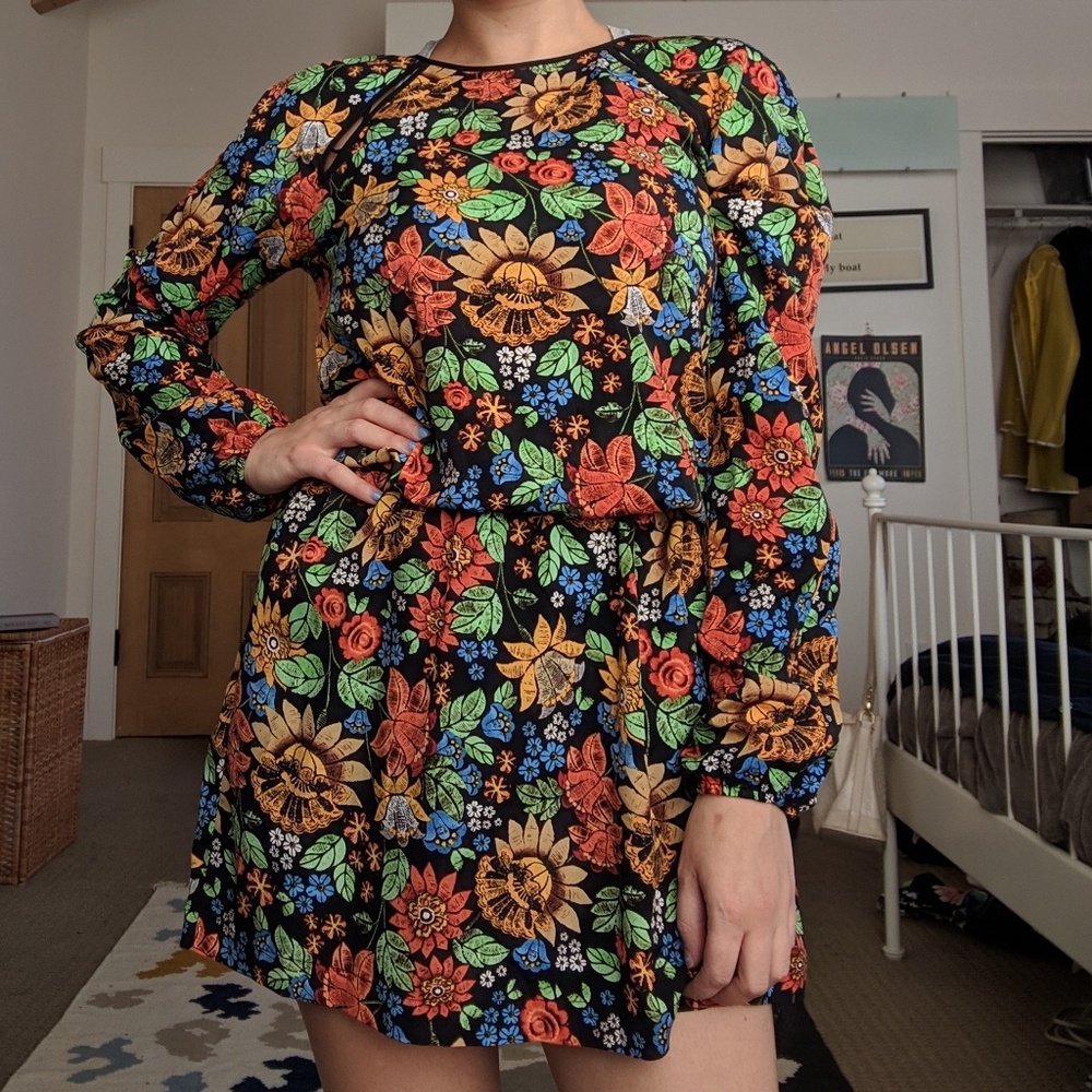CeCe by Cynthia Steffe Print Mini Dress